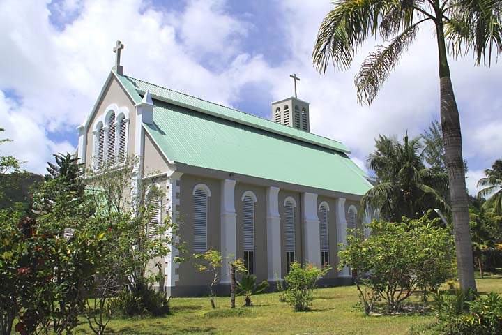 af_sey_praslin_016.jpg - Die Kirche von Grand Anse im Süden der Seychellen Insel Praslin