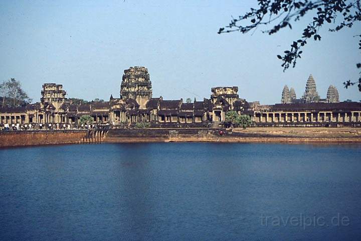 as_kambodscha_001.JPG - Der riesige Tempelanlage Ankor Wat bei Siem Reap in Kambodscha