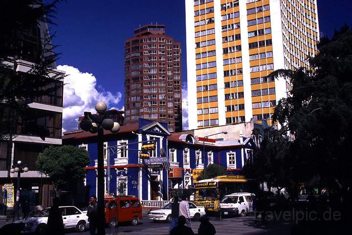 sa_bolivien_011.JPG - Die moderne Unterstadt von La Paz in Bolivien