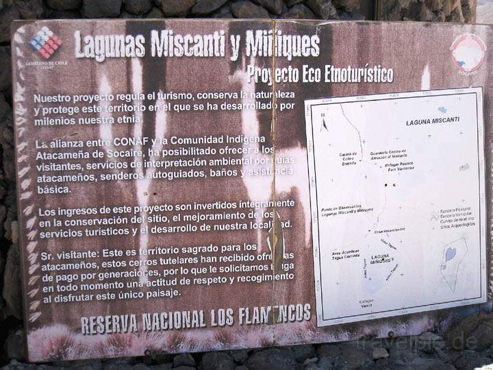 sa_cl_laguna_miscanti_001.jpg - Das Schild am Eingang der Lagunas Miscanti y Miiques